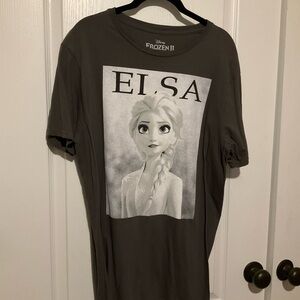 Disney Frozen II Elsa Charcoal Tee